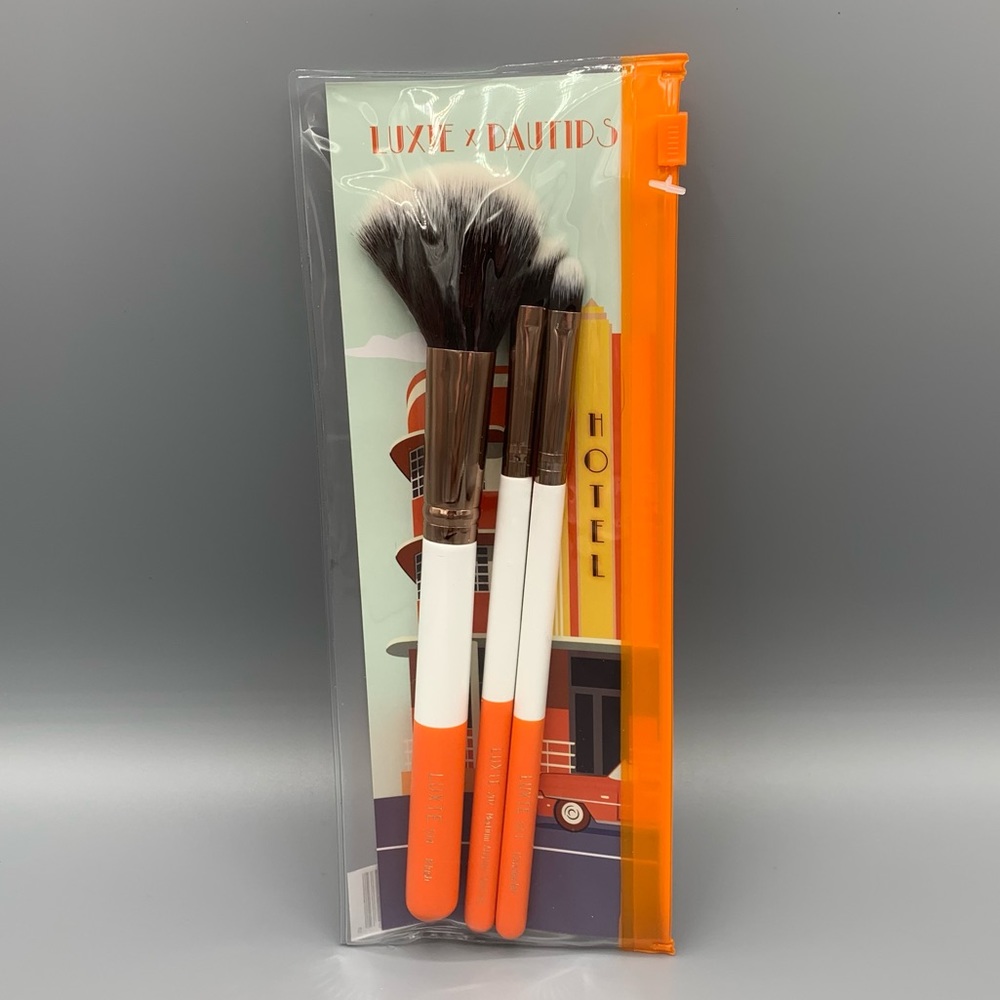 Luxie Makeup Brush Set 3 Piece